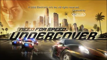 Need for Speed - Undercover screen shot title